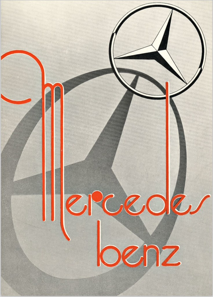 Mercedes Benz brosjyre